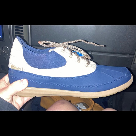 Brand new with tags Columbia womens winter boots size 10 brown and navy blue - Picture 5 of 5